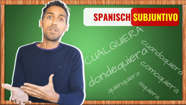 Spanisch Subjuntivo Vokabeln