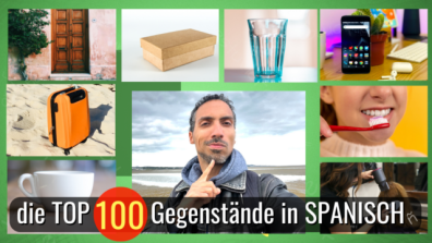 Thumbnail Video 308 - die 100 häufigsten Gegenstände in Spanisch